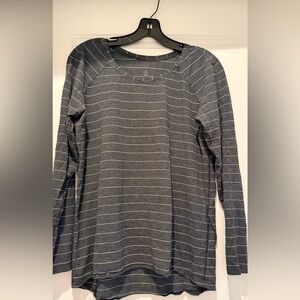 Gray Striped Women’s Shirt